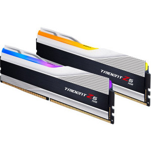 Memorie G.Skill Trident Z5 RGB Silver 64GB DDR5 6000MHz CL32 Dual