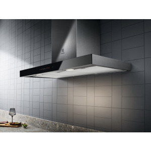 Electrolux semineu LFT769X, Putere de absorbtie 700 m3/h, 1 motor, 90 cm, Conectivitate plita, Inox
