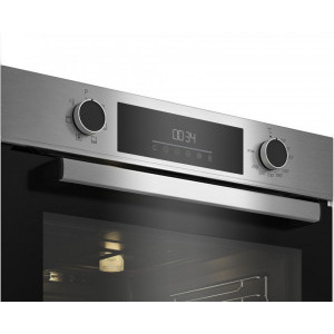 Beko BBIE12300XD, Electric, 72 L, Grill, SteamShine Cleaning, Timer, Clasa A, Inox