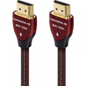 Audioquest Cinnamon 48, HDMI Male - HDMI Male, v2.1, 2m, negru-cinnamon