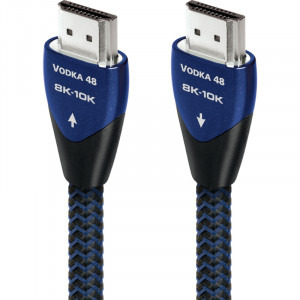 Audioquest Vodka 48, HDMI Male - HDMI Male, v2.1, 1.5m, negru-albastru