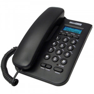 Telefon fix Maxcom KXT100, Black