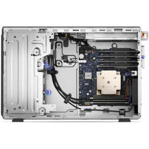 DELL PowerEdge T350, Procesor Intel® Xeon® E-2334 3.4GHz Rocket Lake, 16GB RAM ECC UDIMM, 1x 600GB SAS 12G 10K HDD, PERC H355, 8x Hot Plug LFF