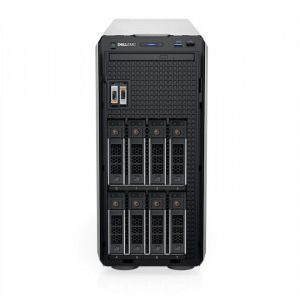 DELL PowerEdge T350, Procesor Intel® Xeon® E-2334 3.4GHz Rocket Lake, 16GB UDIMM RAM, no HDD, PERC H355, 8x Hot Plug LFF