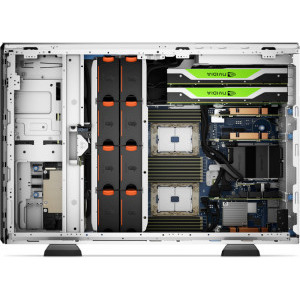 DELL PowerEdge T550, 2x Procesor Intel® Xeon® Gold 5320T 2.3GHz Ice Lake, 32GB RDIMM RAM, 1x 1.2TB SAS 10K 12G HDD + 4x 600GB SAS 15K 12G HDD, PERC H755, 8x Hot Plug SFF
