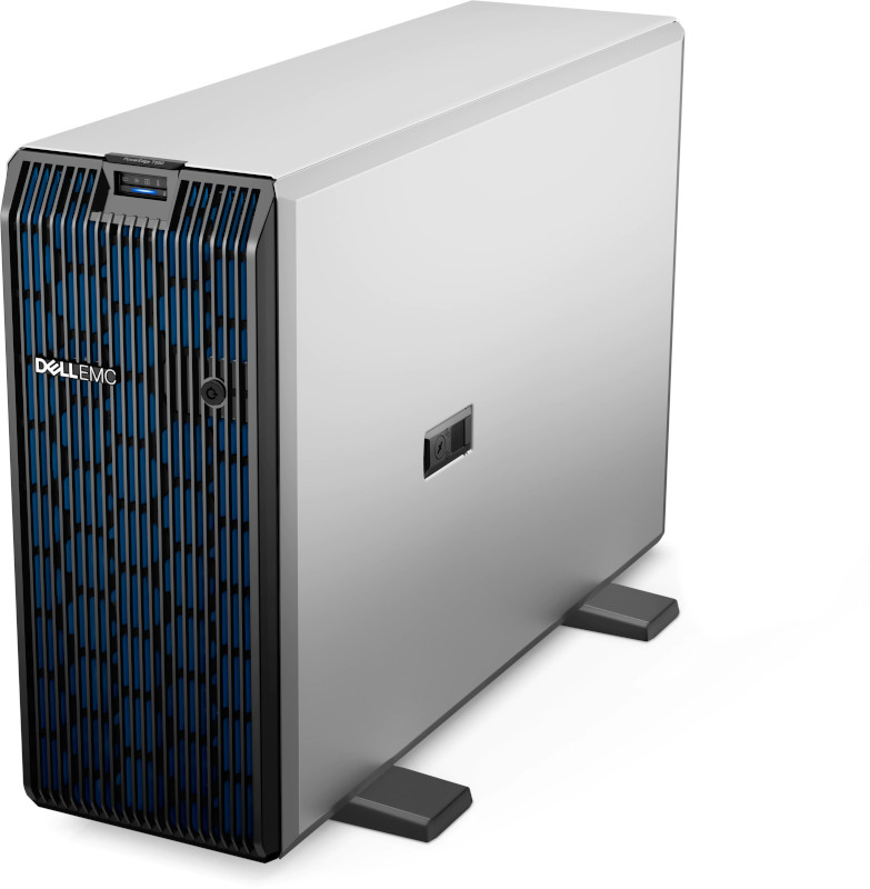 Server DELL PowerEdge T550, Procesor Intel® Xeon® Silver 4314 2.4GHz Ice Lake, 32GB RAM RDIMM, 2x 1.92TB SATA 6G SSD, PERC H755, 8x Hot Plug LFF