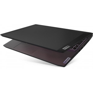 Lenovo Gaming 15.6'' IdeaPad 3 15ACH6, FHD IPS, Procesor AMD Ryzen™ 5 5600H, 8GB DDR4, 256GB SSD, GeForce GTX 1650 4GB, No OS, Shadow Black