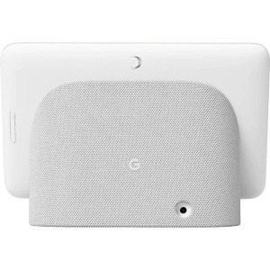 Google Nest Hub (2nd Gen) + 7" touchscreen, Wi-Fi, Bluetooth, 3 Microfoane, Google Asistant Built In, Alb