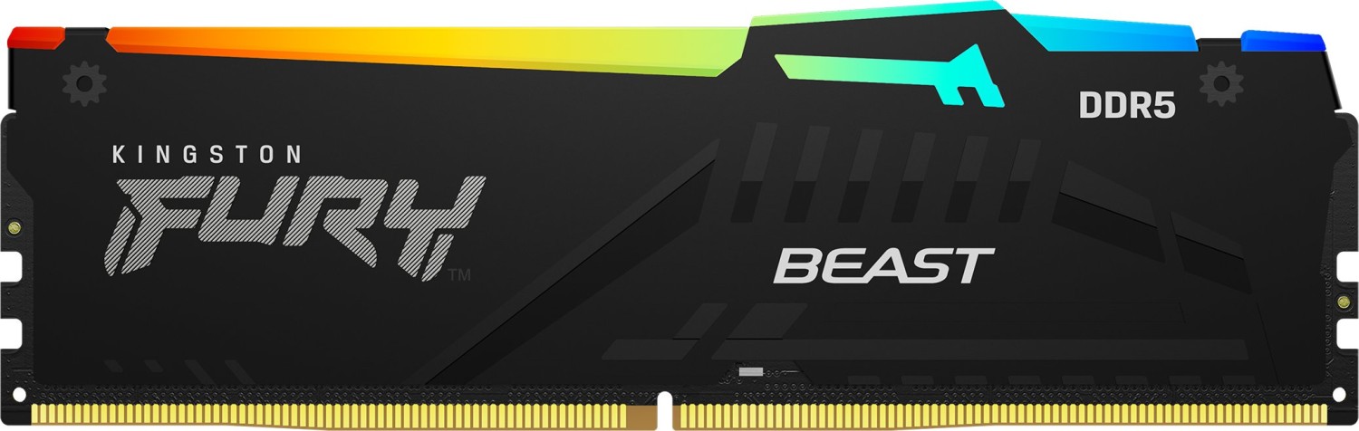 Memorie Kingston FURY Beast RGB 16GB DDR5 5600MHz CL36