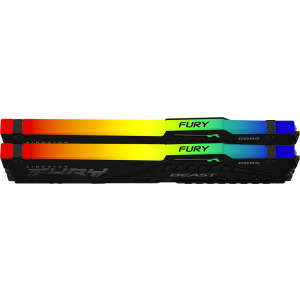 Memorie Kingston FURY Beast RGB 32GB DDR5 5600MHz CL36 Dual