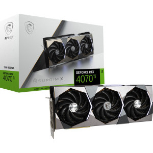 MSI GeForce RTX 4070 Ti SUPRIM X 12GB GDDR6X 192-bit DLSS 3.0