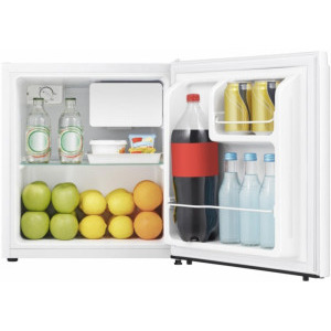 Heinner Minibar HMB-N45F+, 45 L, Clasa F, Control mecanic, Termostat ajustabil, Usa reversibila, 50 cm, Alb