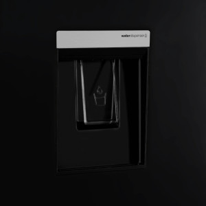 Heinner HCNF-V291BKWDF+, 294 L, Clasa F, No Frost MultiCooling, Dozator de apa, Freezer Shield, 186 cm, Negru