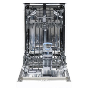 Heinner HDW-FS4552WE++, Slim, 10 Seturi, 5 programe, Clasa E, 45 cm, Alb
