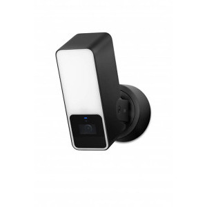 Eve Outdoor Cam Secure Floodlight Camera, cu reflector pentru supraveghere în exterior