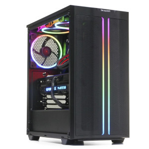 Gaming CreativeX NVIDIA Studio Brush, Intel i7-12700KF 3.6GHz, 32GB DDR5, 2TB SSD + 4TB HDD, RTX 4070 Ti 12GB GDDR6X, Iluminare RGB, Windows 11 Home preinstalat (Game Ready)
