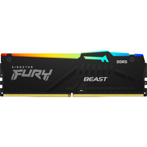 Kingston FURY Beast RGB 64GB DDR5 6000MHz CL30 Dual Channel Kit