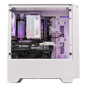 PC Gaming ZMEU Legendar Hyper Alb, AMD Ryzen 5 8600G 4.3GHz, 32GB