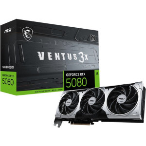MSI GeForce RTX 5080 VENTUS 3X PLUS 16GB GDDR7 256-bit DLSS 4.0