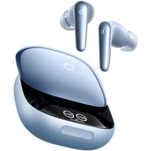 Casti Anker In-Ear, Soundcore Liberty 4 Pro, True Wireless, Noise Cancelling, Hi-Res, Blue