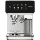 Espressor de cafea Heinner automat CreamyBlend HEM-LK20DMLK, 1350W, 20bar, 1.6L, Inox