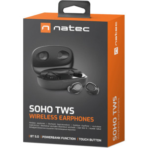 Natec In-Ear, Soho TWS Black