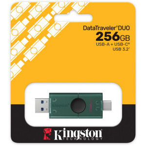 Kingston DataTraveler Duo 256GB USB-A/USB-C 3.2 Gen1