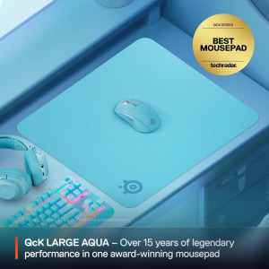 SteelSeries QcK Medium Aqua