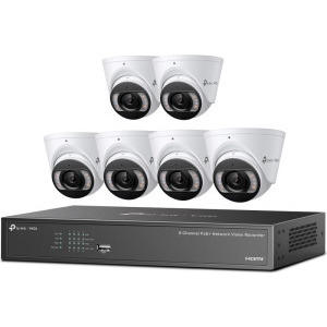 Kit Supraveghere TP-LINK VIGI NK8MP-T6425-2T + 6 Camere
