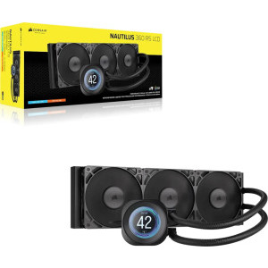 Corsair Nautilus 360 RS LCD Black