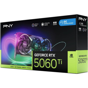 PNY GeForce RTX 5060 Ti EPIC-X ARGB OC 8GB GDDR7 128-bit DLSS 4.0
