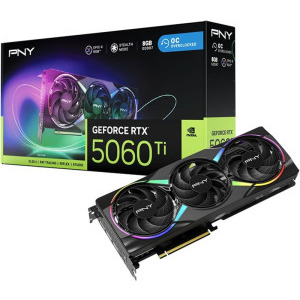 PNY GeForce RTX 5060 Ti EPIC-X ARGB OC 8GB GDDR7 128-bit DLSS 4.0
