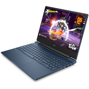 HP Gaming 15.6'' Victus 15-fb3041nn, FHD IPS 144Hz, Procesor AMD Ryzen™ 5 240 (16M Cache, up to 5.0 GHz), 24GB DDR5, 1TB SSD, GeForce RTX 5050 8GB, Free DOS, Performance Blue