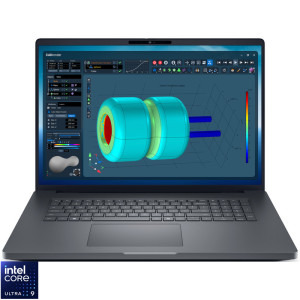 Laptop DELL 18 Pro Max 18 Plus MB18250, QHD+, Procesor Intel® Core™ Ultra 9 285HX (36M Cache, up to 5.50 GHz), 32GB DDR5 CSODIMM, 1TB SSD, RTX PRO 3000 Blackwell 12GB, Linux, 3Yr ProSupport