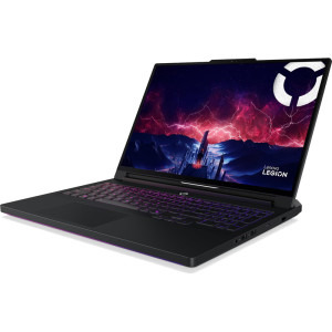 Lenovo Gaming 16'' Legion Pro 7 16AFR10H, WQXGA OLED 240Hz, Procesor AMD Ryzen™ 9 9955HX3D (128M Cache, up to 5.4 GHz), 64GB DDR5, 1TB SSD, GeForce RTX 5080 16GB, No OS, Eclipse Black, 3Yr Onsite Premium Care