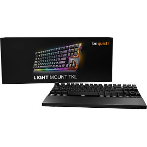 be quiet! Light Mount TKL ARGB Black Silent V2 Linear Switch Mecanica