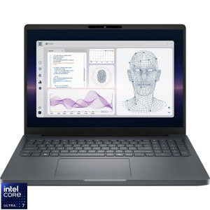 DELL 16'' Pro Max 16 Plus MB16250, FHD+, Procesor Intel® Core™ Ultra 7 265HX (30M Cache, up to 5.30 GHz), 64GB DDR5 CSODIMM, 1TB SSD, RTX PRO 2000 Blackwell 8GB, Win 11 Pro, 5Yr
