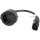 Accesoriu UPS Lanberg Cablu adaptor Schuko Female - IEC320/C14 Male, 0.2m, negru