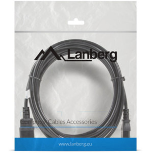 Lanberg IEC320/C13 Female - IEC320/C14 Male, 5m, negru