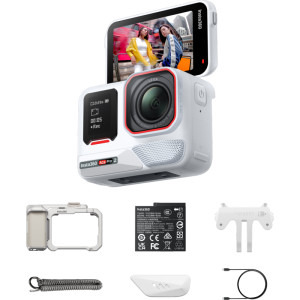 Camera video actiune Insta360 Ace Pro 2 Arctic White Xplorer Bundle