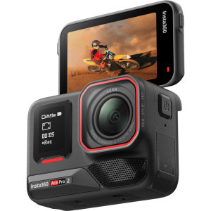 Insta360 Ace Pro 2 Midnight Black Flash Print Bundle