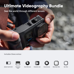 Insta360 Ace Pro 2 Midnight Black Ultimate Videography Bundle