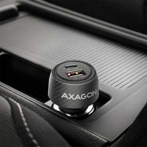 AXAGON PWC-PQ48, 1x USB-C, 1x USB, 48W, PD3.0 & QC4+, Black