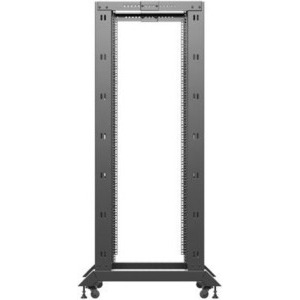 Lanberg OR01-6832-B 32U, Stand alone open rack, 600 x 800, Black