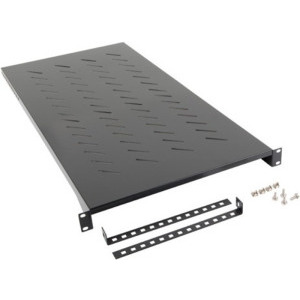 Lanberg AK-1013-B 1U, Shelf, 19, 910 mm, Metal, Black