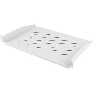 Lanberg AK-1008-S 1U, Fixed Shelf, 19", Metal, 25 kg, Gray