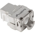 Accesoriu retea Lanberg Modul Keystone KSFA-2000 RJ45 Cat.6A S/FTP Tool-free, Argintiu