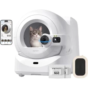 PetKit Litiera Smart pentru pisici PuroBot Ultra Alb