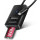 Adaptor AXAGON ADM2-CM 1x USB-C Male - 1x M.2 NVMe/SATA Female, 10cm, negru