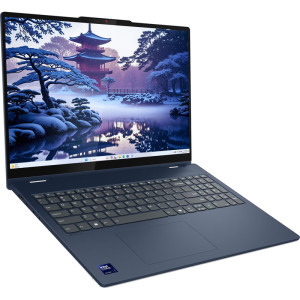 Lenovo 16'' IdeaPad 5 2-in-1 16IAL10, WUXGA IPS Touch, Procesor Intel® Core™ Ultra 7 255H (24M Cache, up to 5.10 GHz), 16GB LPDDR5X, 1TB SSD, Intel Arc 140T, No OS, Cosmic Blue